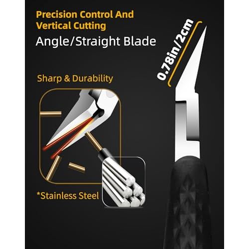 Ingrown Toenail Clippers, Slanted Straight Blade Toe Nail Clippers for Ingrown Nails or Fingernail, Stainless Steel Nail Scissors Cutter, Angled Nail Nippers for Seniors, Men, Women