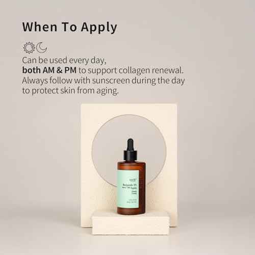 Epielle Complex Niacinamide 10% + Peptides Serum 3 fl.oz, Glowing and Firming Formula for Uneven Tone & Enlarged Pores, Anti-Aging Serum for Face, Korean Skin Care for Glass Skin
