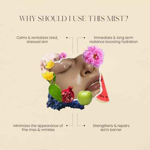 ier? Beauty Lavender, Chamomile & Frankincense Replenishing Facial Mist | Hydrating Toner | Calming, Restorative Hydrolat Essence | Strengthens Skin Barrier & Soothes Redness | Non-Comedogenic, Vegan