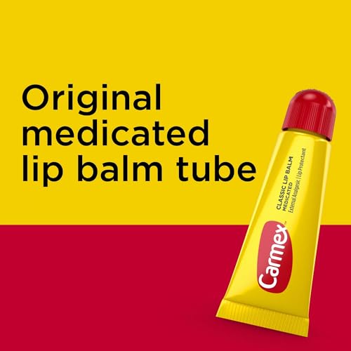 Carmex Classic Lip Balm Original Tube, 0.35 Ounces