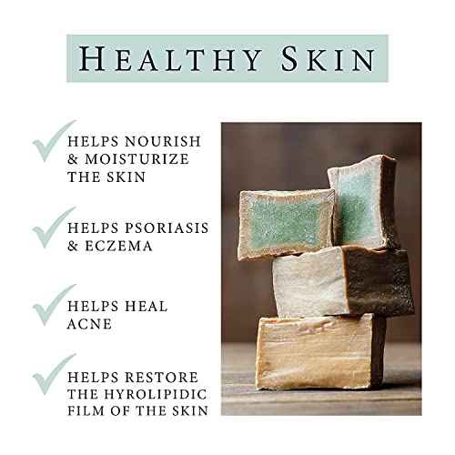 AL-KAWTHAR Extra Laurel Soap Bars (Set of 5) - Natural %35 Laurel Oil, %65 Olive Oil, Traditional Production.