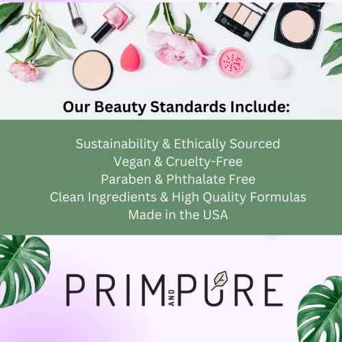 Prim and Pure Ultimate Mineral Makeup Gift Set | Perfect for Play Dates & Birthday Parties | Kids Safe Eyeshadow Makeup Mineral | Organic & Natural Makeup Kit | Made in USA