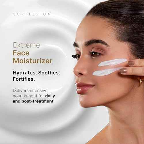 Moisturizer Code Plus, Extreme Face Moisturizer, Post-Treatment Recovery Formula, Lightweight Non-Comedogenic, Daily and Post-Procedure Use