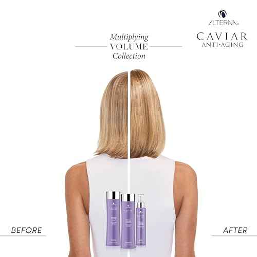 Alterna CAVIAR Anti-Aging Multiplying Volume Shampoo | For Fine, Limp or Thin Hair | Create Instant Volume and Thickness | Sulfate Free
