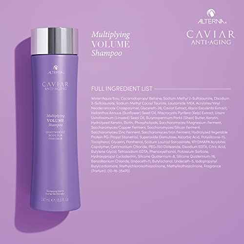 Alterna Haircare CAVIAR Anti-Aging Multiplying Volume Shampoo and Conditioner 16.5 oz | For Fine, Thin Hair | Create Instant Volume and Thickness | Sulfate Free