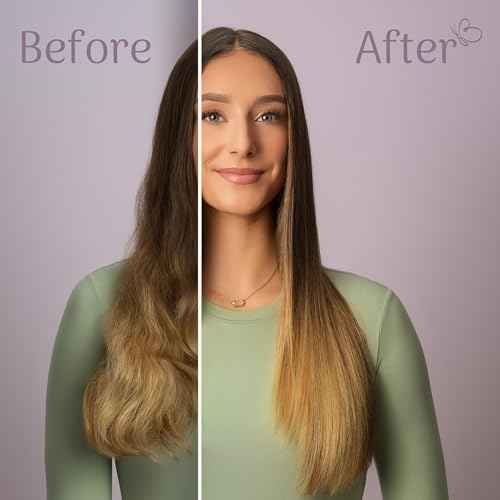 StyleCraft Sage ? Professional Smooth Gliding Vibrating 1¡±-Inch Keratin Sealing Flat Iron with Titanium Plates and LED Display for Silky Smooth Hair