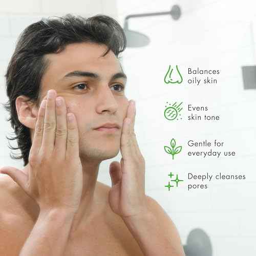 Tiege Hanley Acne Treatment Skin Care Set for Men, System Level 2, Tiegeclear Advanced Routine With Salicylic Acid Wash, Glycolic Acid Pads, Serum & Daily Moisturizer, Men¡¯s Skin Care, 4 Piece Kit