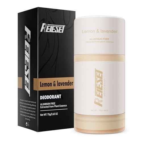 Natural Deodorant with Naturally Derived Ingredients Deodorant for Women and Men,Aluminum Free,72 Hour Odor Control,Lavender and lemon scent