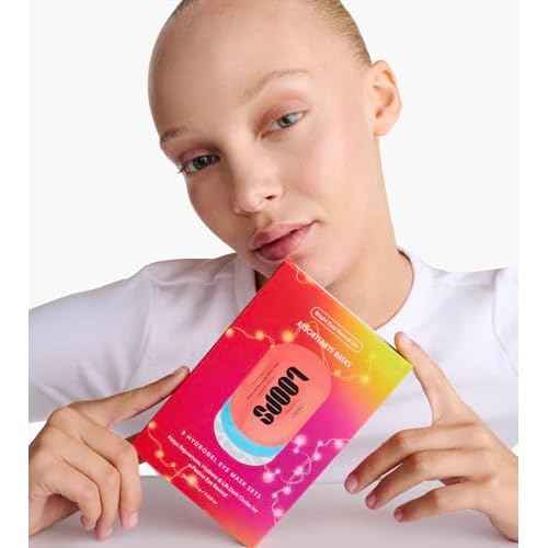 LOOPS Eyes Revival Set - 3 Pack Hydrogel Eye Masks: Dew Cloud, Hyper Eyes, Weekly Reset - Gifts for Women, Stocking Stuffer