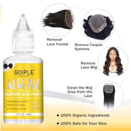 Wig Accessory Essentials Kit Lace Front Wig Glue & Remover, Wig Caps, Elastic Band, Hair Wax Stick, Edge Control, Edge Brush, Hair Shear Dermaplanning Razor Tool and Edge Scarf - 10PCS
