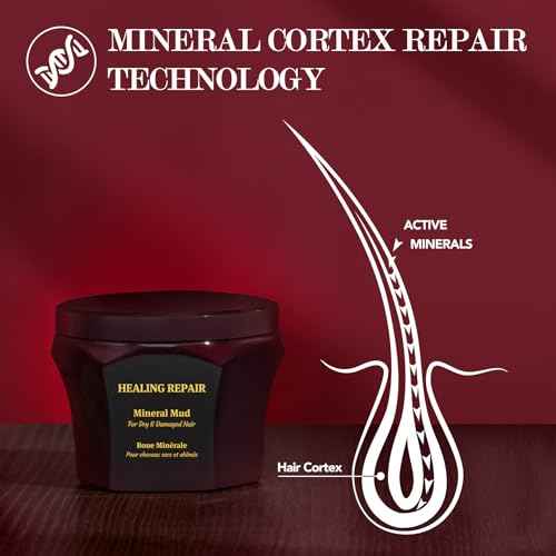 Saphira Mineral Hair Care Collection ? Moisture Repair, Healing Repair & DeFrizz Hair Masks and Mineral Mud Treatments