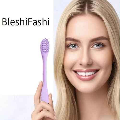 Premium Silicone Facial Cleansing Brush Combo 3pcs,Mask Applicator and Skincare Brush for Pore Cleansing£¬Manual Facial Cleansing for Exfoliating Face/Lip/Makeup Removal Scrubber