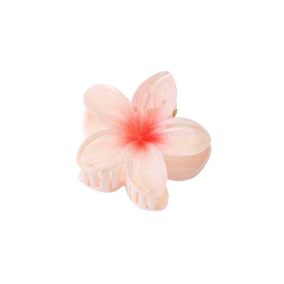 Generic Island Blossoms Delight: 10-Piece Hawaiian Flower Claw Set (Style4-10 pc Hawaiian Flower Claw)