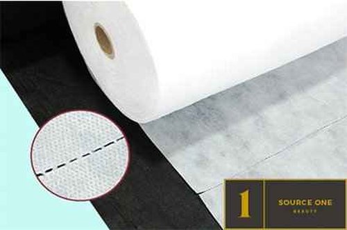 White Disposable Non-Woven Bed Cover ROLL Perforated Massage Table Sheets Wax Facial Chair