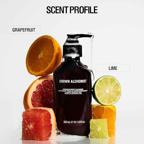Grown Alchemist Energize Body Cleanser Set (500 ml) + Refill (1L)
