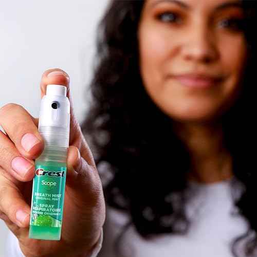 Crest Scope | One 3-Pack of Mint Breath Mist Sprays (3 Total Sprays) - 0.24 Ounce (7mL) Each ? 0.72 Ounces Total