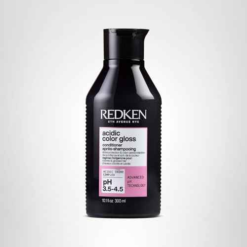 Redken Acidic Color Gloss Conditioner - Protects Vibrancy, Salon-Grade Hair Shine, For Color-Treated Hair, 10.1 Fl Oz