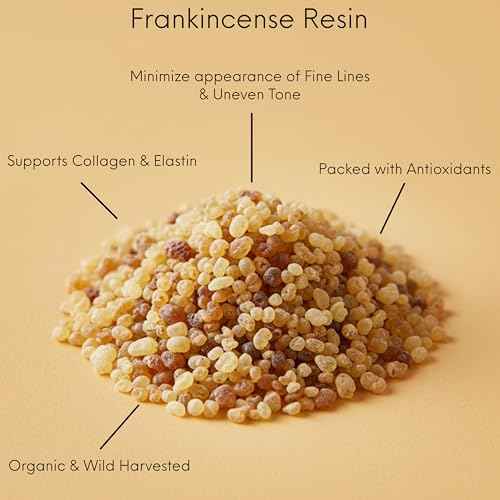 Frankincense Resin Infused Organic Castor & Rosehip Oils for Face Age Defying Miracle Facial Moisturizer Cold Pressed Serum Natural Skincare Hydrates Skin Moisturizing 1 Fl Oz