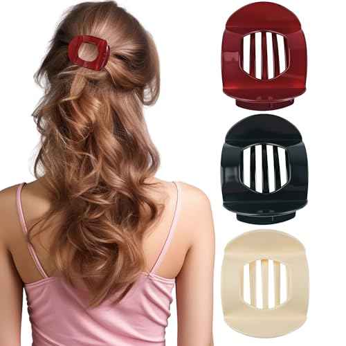 3PCS Hair Clips Claw Stocking Stuffers for Women Christmas Gifts for Girls -Christmas Party Favors Supplies Hair Accessories Decorations Sweaters Outfits for Mom Wife
