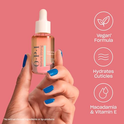 OPI Nature Strong Nails & Skin ? Moisturizing Cuticle Care & Removal Treatments | Hydrating for Dry Cuticles, Nails and Skin | Enriched with Smoothing Emollients & Natural Ingredients | Vegan