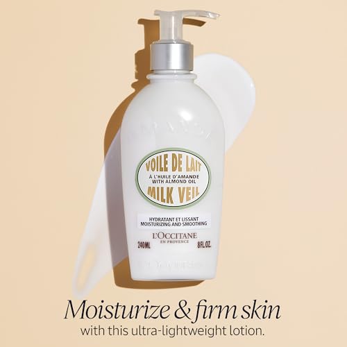L¡¯Occitane Body Lotion, Moisturizing Skincare with Shea Butter, Lightweight Firming Hydration, Vegan Formula for Smooth Radiant Skin, Non-Greasy