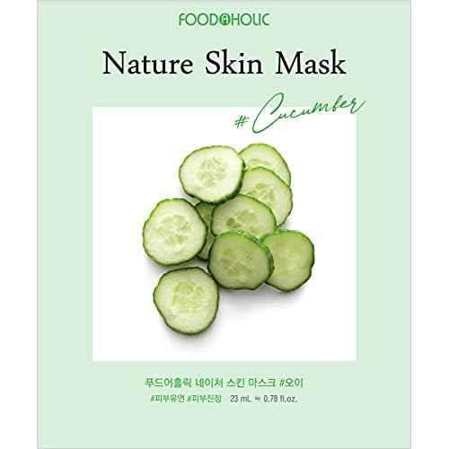 [ Nature Skin ] 100 Combo Pack Face Sheet Mask, Nude Sheet with Release Paper, Premium Quality Korean Facial Sheet Mask (10 x 10 Types