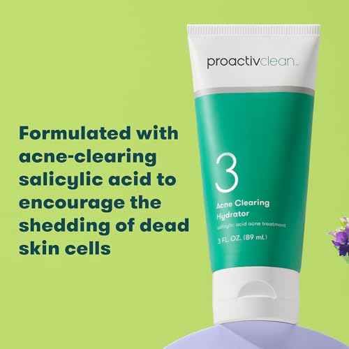 Proactiv Clean Acne Clearing Hydrator- Gentle Daily Face Moisturizer for Women and Men- Salicylic Acid Acne Treatment Cream Facial Lotion with Hyaluronic Acid and Vitamin E- 3oz