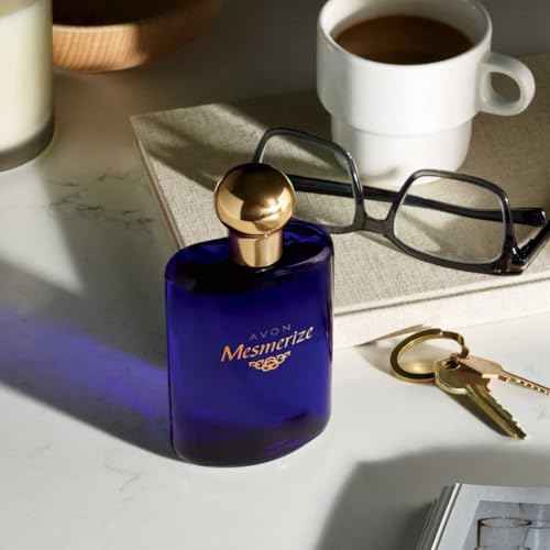 AVON Mesmerize Cologne for Men, 3.4 fl oz, Long Lasting Woody and Spicy Scent for Everyday Wear, Signature Fragrance for Him, Classic Men¡¯s Cologne