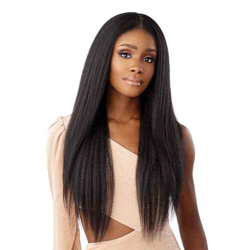 Sensationnel Butta Lace Precut Wigs - Unit 2 Glueless Extra Wide 5 Inch Deep Parting Synthetic Pre Tweezed Smaller Knot Hairline (SH/HONEY)