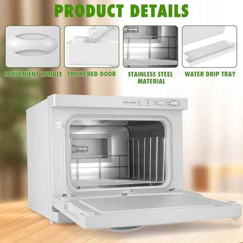 Hot Towel Warmer, 8L Hot Towel Cabinet, 2-in-1 Quick Heating Towel Warmers Spa for Facials Spa Estheticians Massage Salon and Home
