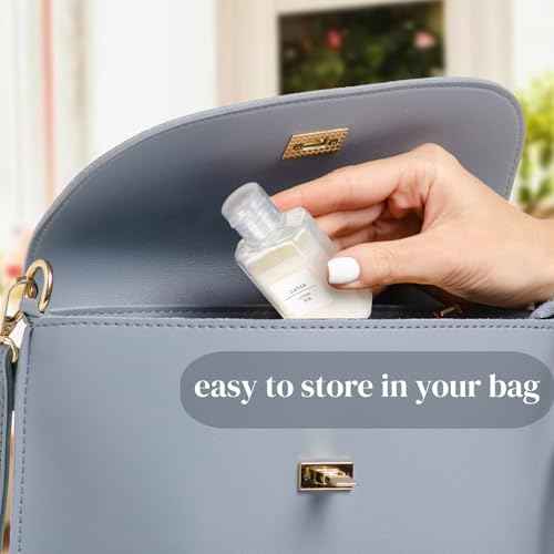 60 Pack Plastic Refillable Flip-Top Bottles, 2 OZ Clear Empty Travel Hand Sanitizer with Flip Cap, Portable Small Liquid Squeeze Container for Shampoo, Lotions, Liquid Body Soap, Creams