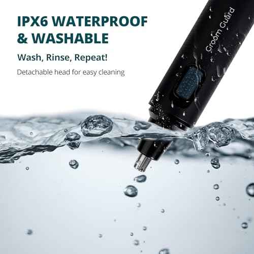 3-in-1 Nose Hair Trimmer for Men - 2025 Professional Painless USB Rechargeable, IPX6 Waterproof, Easy to Use