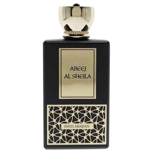 Swiss Arabian Areej Al Sheila - Luxury Products From Dubai - Long Lasting, Addictive Personal EDP Spray Fragrance - Seductive Signature Aroma - 3.4 Oz