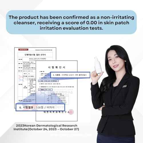 Korean Cleansing Milk for Face ? Gentle Facial Cleanser for Dry & Sensitive Skin, Hydrating Makeup Remover, 6.76 Fl Oz (200ml)