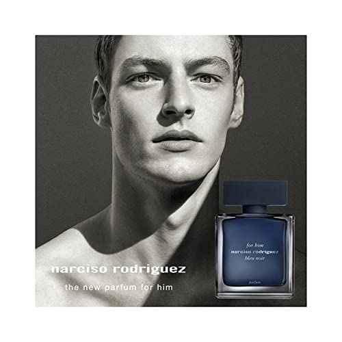 Narciso Rodriguez for Him Bleu Noir for Men Parfum Spray, 3.3 Fl Oz