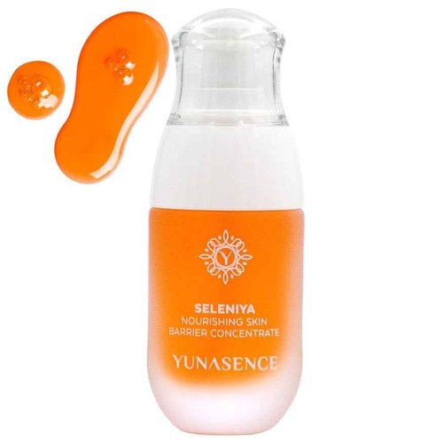 Yunasence SELENIYA Nourishing Skin Barrier Concentrate Oil, with Ceramide, Peptide, Microalgae, Selenium, 1oz For sensitive, compromised, thin, dry skin and rosacea.