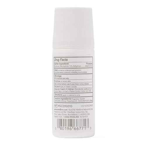 Roll-On Antiperspirant, Fresh Scent, Alcohol-Free, Reduces Underarm Sweat, 1.5 fl oz 1 Count (Pack of 2)