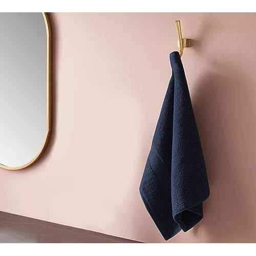 Delara Towels Cotton Washcloths Set 100% Organic Cotton, GOTS Certified Premium Quality Face Cloths, Feather Touch Technology Highly Absorbent and Soft Feel Fingertip Towels, Pack of 24