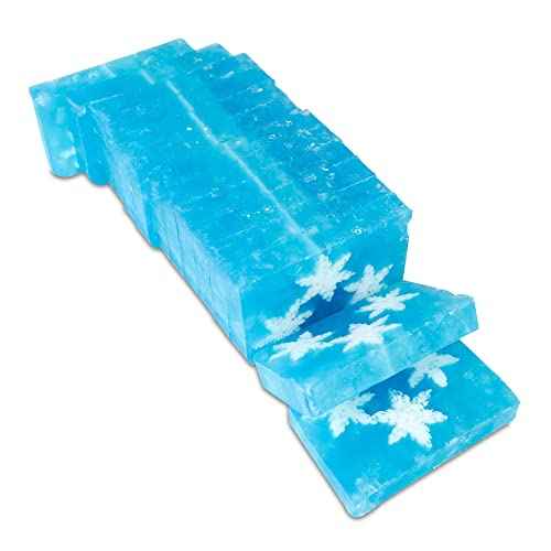 Primal Elements Soap Loaf, Snowflakes, 5.5 Pound