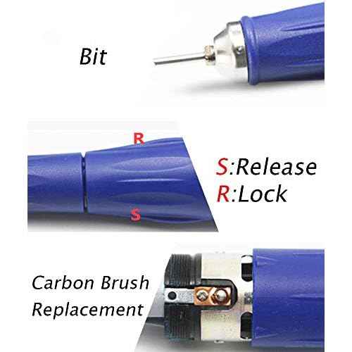 Goluao-Professional 35000RPM Nail Drill Polisher Acrylic Electric Nail Files Machine Drill Bit Finger Toe Nail Care Supplies Set Home Salon Equipment