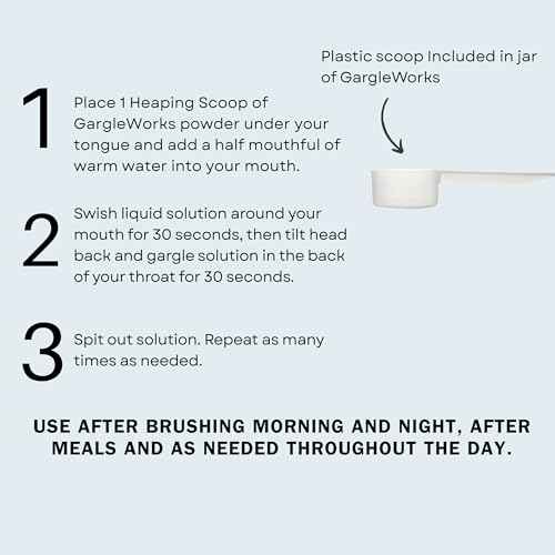 Natural Dual Mouthwash and Throat Gargle for Fresh Breath and Oral Hygiene & Immunity, with Zeolite, Humic & Fulvic Minerals, Clove, and Ocean Trace Minerals.