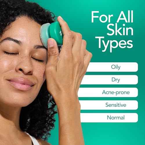 Dore Le Disque Silicone Facial Cleansing Tool ? Gentle Exfoliating & Massaging Skincare Accessory ? Soft Design for Daily Face Care & Product Absorption