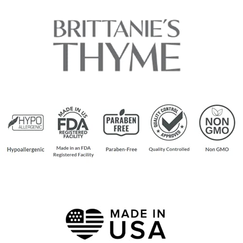 Brittanie's Pure Castile Liquid Soap Citrus ? 2 Pack (32oz Each) | Natural, Organic, Multi-Purpose Soap for Body, Face, Home & Pets | Vegan, Sulfate-Free, Made in USA