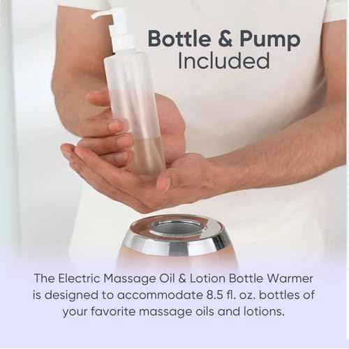 Oil and Lotion Bottle Warmer