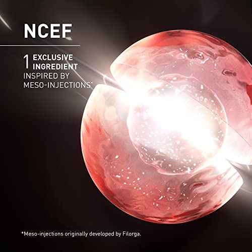 Filorga NCEF-Reverse Eyes Multi-Correction Anti Aging Eye Cream, With Hyaluronic Acid, Collagen, and Vitamin C to Reduce Wrinkles, Dark Circles, and Puffiness and Boost Eye Moisturizing, 0.5 fl. oz.