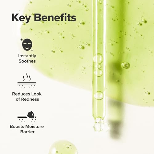 Beauty of Joseon Calming Serum Green Tea Panthenol Soothing, Moisturizing Sensitive, Acne-Prone, UV Irritated Skin, Daily Korean Skin Care for Men and Women (2 Fl.Oz.)