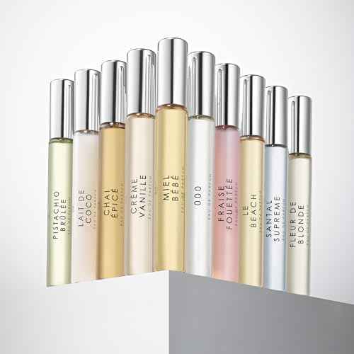 Le Monde Gourmand Coffret de Parfum 2 Box Set - 10 Mini Eau de Parfum Purse Sprays - Travel Perfume Sampler Discovery Gift Set for Woman, Vegan & Cruelty-Free