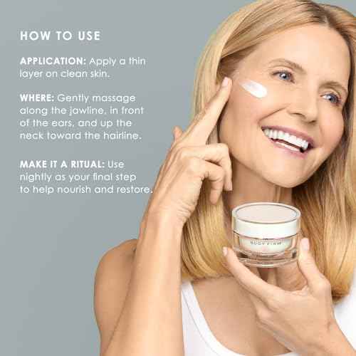 BODY FIRM Crepe Erase Plump & Firm Facial Treatment, Anti-Aging Skin Care, Hydrating Face Moisturizer, Night Cream for Face and Neck, Moisturizing and Firming, Supports Wrinkle & Crepe Skin, 1.7 fl oz