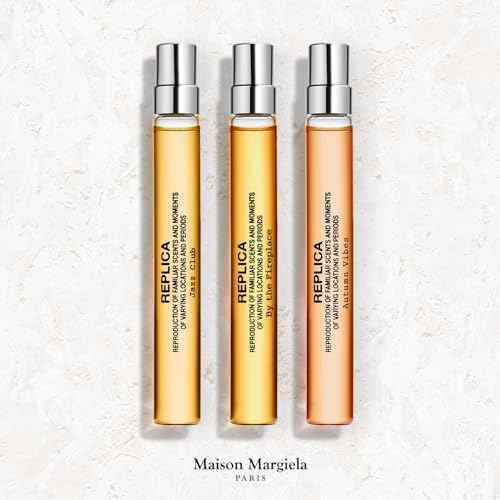 Maison Margiela - Replica - Warm & Spicy Fragrance Travel Set - Trio Fragrance Discovery Set - With Jazz Club, By the Fireplace, & Autumn Vibes - 0.3 Fl Oz Travel Size Each