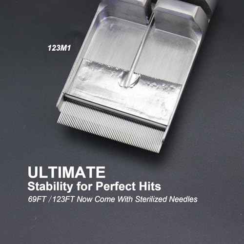 Tattoo Grip for 123 Magnum Needles, CNC-Machined 316L Stainless Steel Big Magnum Grip for Blackout & Cover-up ? Compatible with Rotary & Coil Tattoo Machines (123FT- Mag)